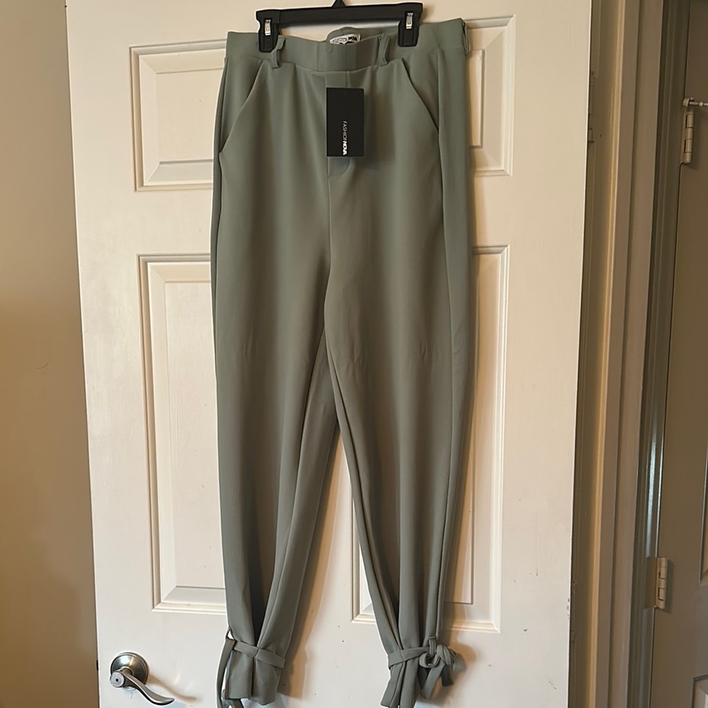 Ankle Tie Trousers